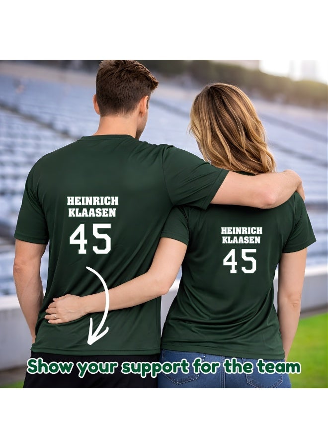 PRINTSHOP4ME South Africa jersey for Adults - South Africa Sports Dry-Fit T-Shirt for Men and Women - South Africa Sports Team Jersey For unisex Adults - Perfect for Sports Matches and Everyday Wear - Image 3